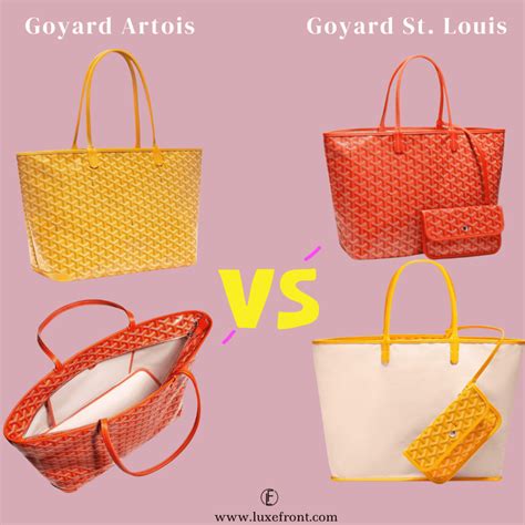 goyard review|goyard artois pm vs mm.